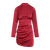 Isabel Dress Burgundy S Satin party dress 