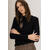 Palma Silk Scarf Black Coffee One Size Silk Scarf 