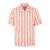 Folke SS Shirt Coral XL Striped linen SS shirt 