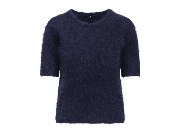 Abby Top Dark Sapphire S Alpaca SS tee 