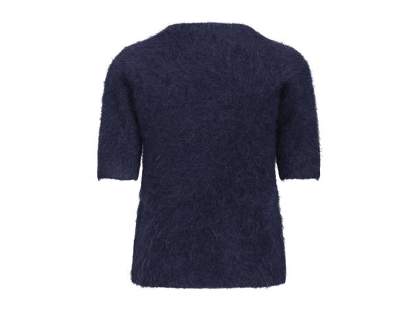 Abby Top Dark Sapphire S Alpaca SS tee 