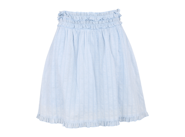 Ailin Skirt Light Blue S Skirt with ruffles 