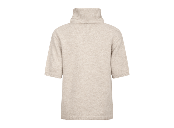 Arwyn SS Turtleneck Sand M Chunky ss merino turtleneck 