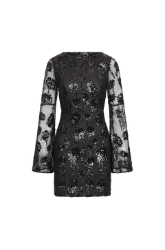 Aubrey Dress Beaded embellished mini dress