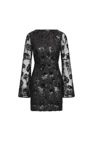 Aubrey Dress Beaded embellished mini dress
