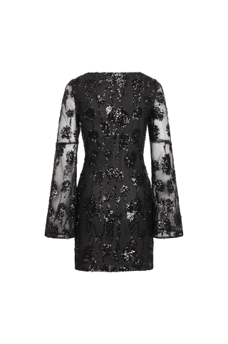 Aubrey Dress Beaded embellished mini dress