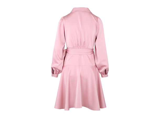 Awa Dress Pink XS Short wrap dress 