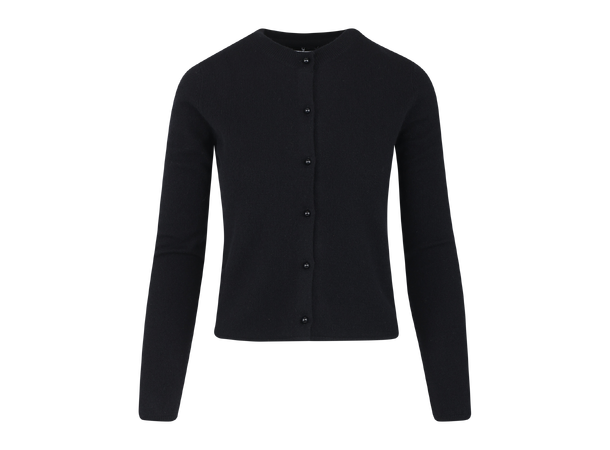 Candi Cardigan Black XL Short merino wool cardigan 