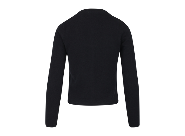 Candi Cardigan Black XL Short merino wool cardigan 