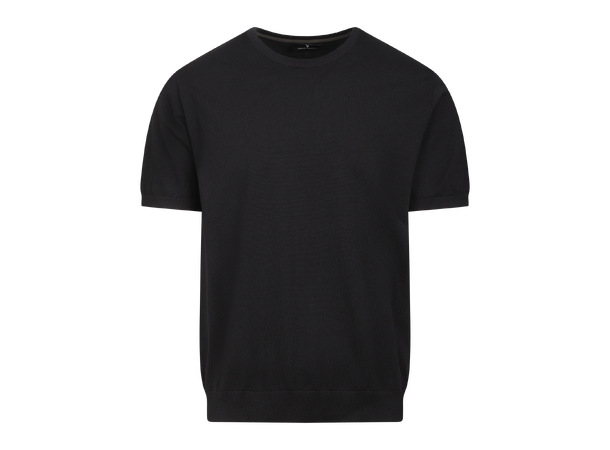 Drake Tee Black M Basic knit tee 