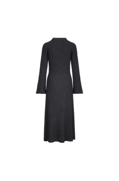 Evangeline Dress Merino rib long dress