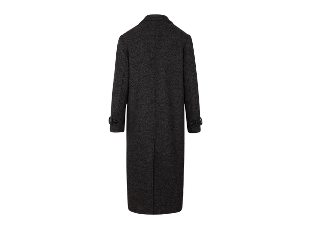 Ferres Coat Charcoal M Boucle wool coat 