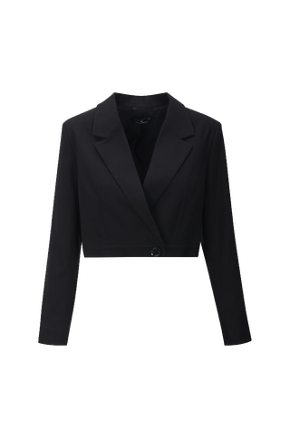 Henna Blazer Cropped wool blazer