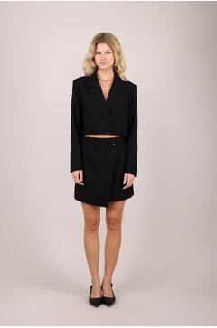 Henna Blazer Cropped wool blazer