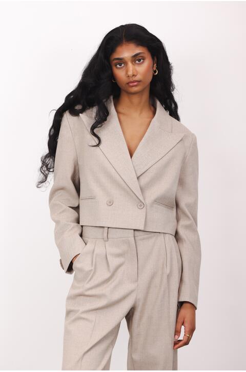 Hermina Blazer Cropped blazer