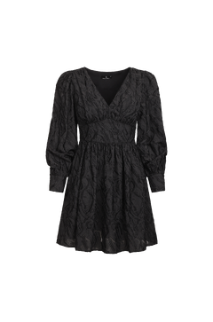Kaylee Dress Short jacquard dress