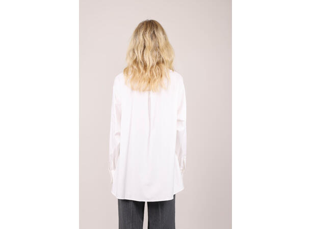 Lady Shirt White L Oversized shirt 