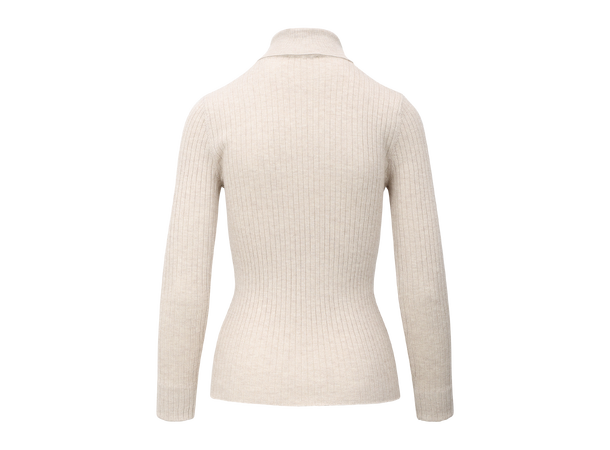 Mari Turtleneck Minted S Merino rib turtle 
