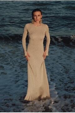 Meline Dress Maxi sequin glitter dress