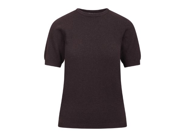 Mertina SS Top Dark Brown S Merino SS crewneck 