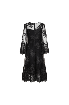 Minerva Dress Lace embroidery maxi dress