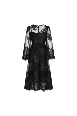 Minerva Dress Lace embroidery maxi dress