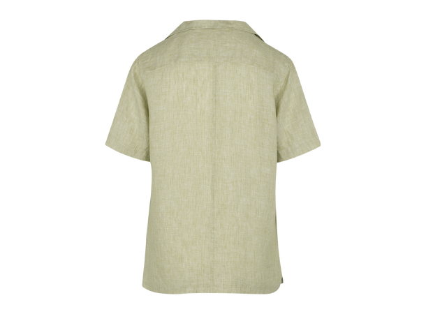 Murni SS Shirt green S Boxy SS linen shirt 