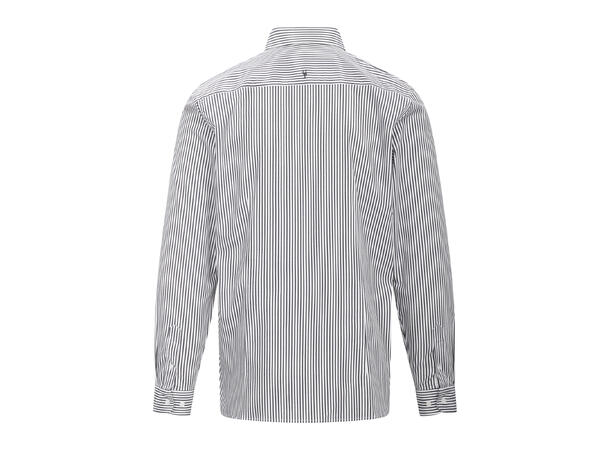 Obazi Shirt White/Navy M Striped Bamboo viscose shirt 