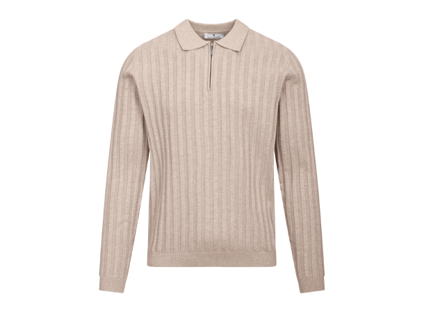 Phillip Half-zip Light Sand L Structure half-zip 