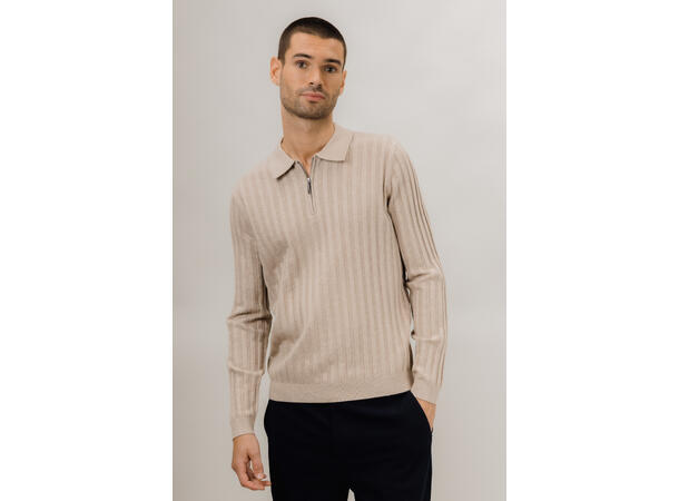 Phillip Half-zip Light Sand L Structure half-zip 