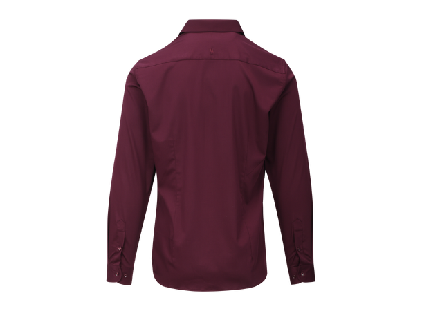 Totti Shirt Wine L Basic stretch shirt 