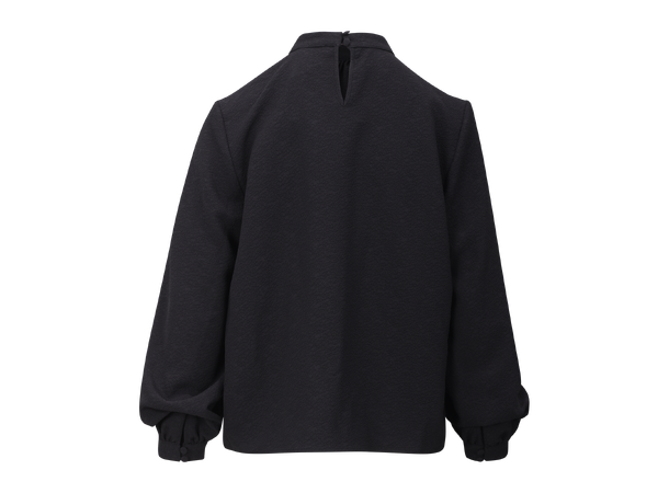 Urbi Blouse Black S Loose fit blouse with collar 