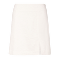 Zaliki Skirt White XL Linen mini skirt