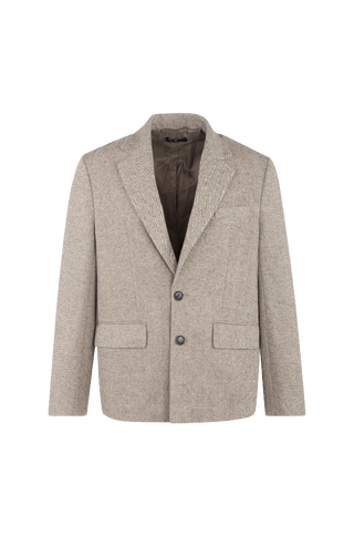 Zergie Blazer Herringbone wool blazer