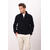 Jorge Half-zip Dark Navy M Cotton knit half-zip 