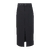 Pillan Skirt Black S Maxi skirt with belt 
