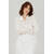 Olena LS Blouse White S Crochet look shirt 