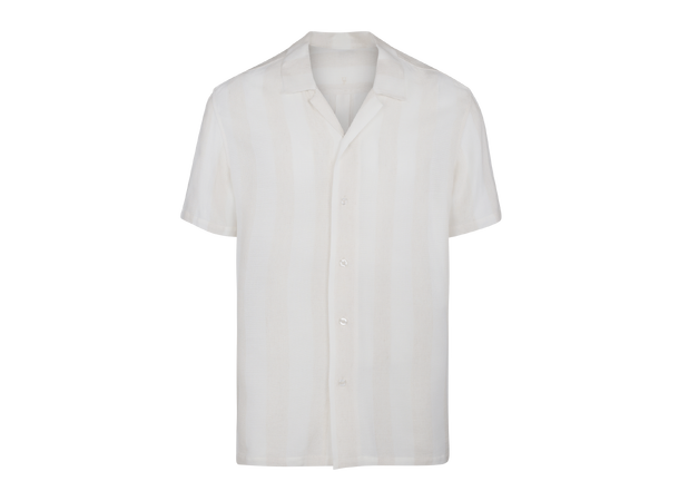 Alonso SS Shirt Sand/Cream L Block stripe SS shirt 