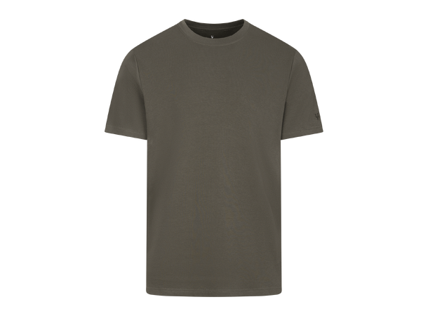 Bruno R-neck Tee Forest Night L Organic cotton R-neck t-shirt 