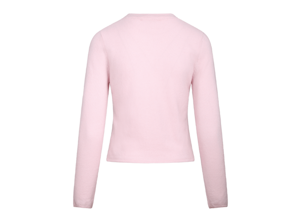 Candi Cardigan Light Pink M Short merino wool cardigan 