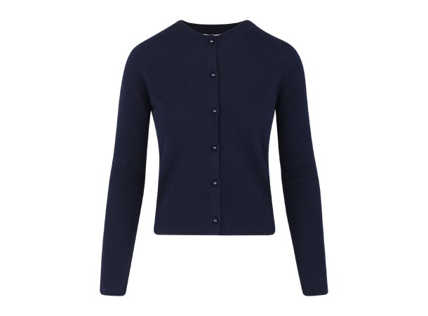 Candi Cardigan Navy M Short merino wool cardigan 