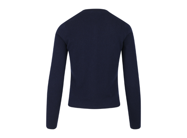 Candi Cardigan Navy M Short merino wool cardigan 