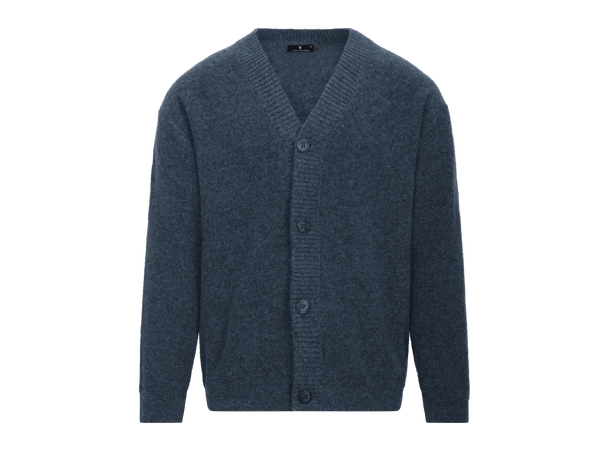 Cedric Cardigan Mallard Blue XL Mohair cardigan 