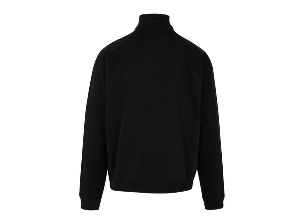 Chow Half-zip Black XXL Vintage wash half-zip sweat 