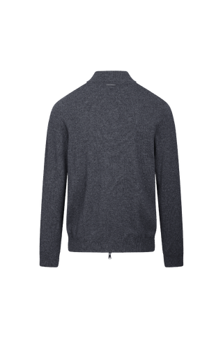 Daryn Cardigan Two-way zip merino cardigan