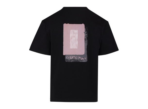 Enea Tee Black Make Waves M Graphic print tee 