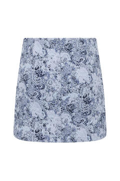 Gabby Skirt Jacquard mini skirt