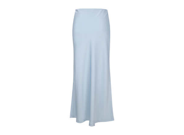 Gamma Skirt Light Blue XL Maxi satin slip skirt 