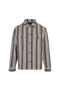 Gedda Overhirt Velvet striped overshirt