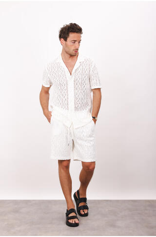 Giulio Shorts Crochet shorts